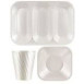 Disposable TableWare X-Table White